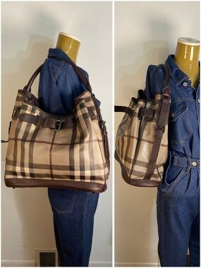 ✨️BURBERRY Walden Belted Hobo Bag